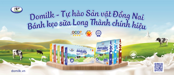 Bánh kẹo sữa thương hiệu Domilk - Công Ty Cổ Phần Domilk